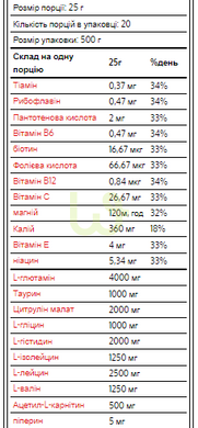 Протеїн концентрат Real Pharm Finish Полуниця-кавун 500 г