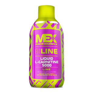 Жиросжигатель L-карнитин MEX Nutrition Liquid L-Carnitine 5000 Лайм 503 мл