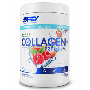 Колаген SFD Nutrition Collagen Premium Малина-Полуниця 400 г