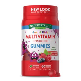 Мультивітамінні жувальні цукерки Nature's Truth Multivitamin 60 шт