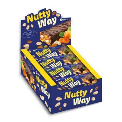 Ореховый батончик VALE Nutty Way 20x40г