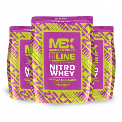 Протеїн ізолят MEX Nutrition Nitro Whey Шоколад 2270 г