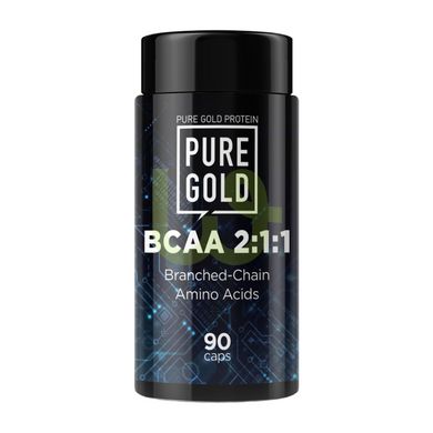 Аминокислота Pure Gold BCAA 2-1-1 90 капсул