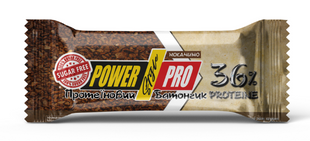 Протеиновый батончик Power Pro Protein Bar 36% без сахара Капучино 20x60 г