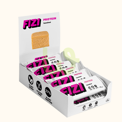 Протеїновий батончик FIZI Protein Bar Лісові горіхи 10х45 г