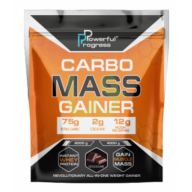 Гейнер Powerful Progress Carbo Mass Gainer Шоколад 4000 г