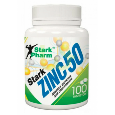 Цинк Stark Pharm Zinc 50 мг 100 таблеток