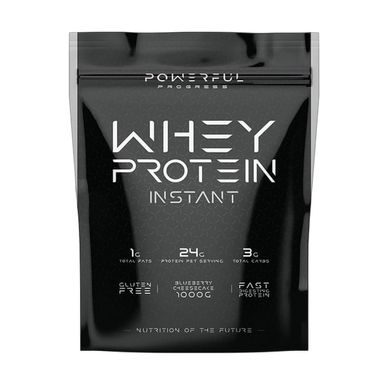 Протеин концентрат Powerful Progress 100% Whey Protein Instant Банан 1000 г