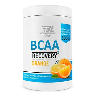 Аминокислота Bodyperson Labs BCAA Recovery Апельсин 500 г