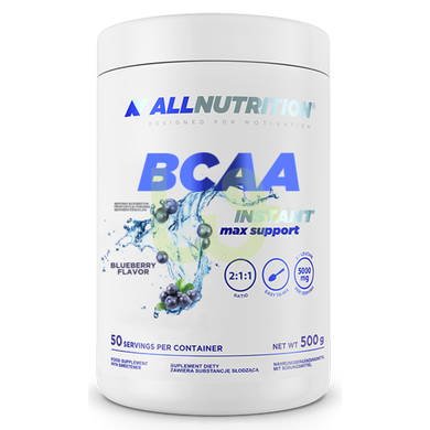 Аминокислота Allnutrition BCAA Max Support Instant Черника 500 г