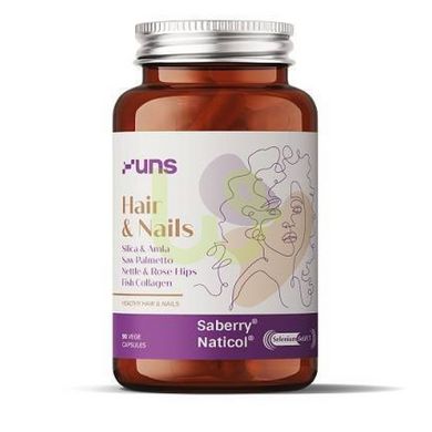 Витамины для волос и ногтей UNS Vitamins Hair Nails 90 капсул