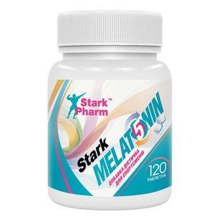 Мелатонін Stark Pharm Melatonin 5 мг 120 таблеток