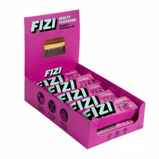 Шоколадний батончик FIZI Chocolate Bar Горіхи-Гімалайська сіль 10х45 г