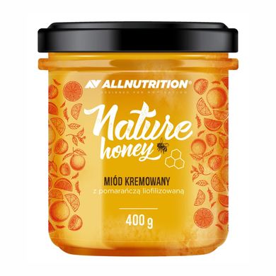 Натуральний крем-мед Allnutrition Nature Honey Апельсин 400 г