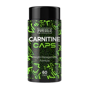 Жиросжигатель L-карнитин Pure Gold Carnitine 60 капсул