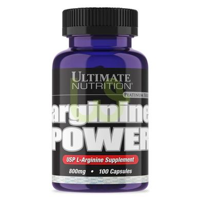 L-Аргінін Ultimate Nutrition Arginine Power 800 мг 100 капсул