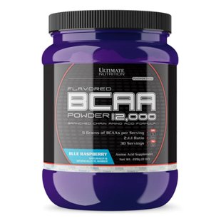 Амінокислота Ultimate Nutrition BCAA Powder 12000 Ожина 228 г