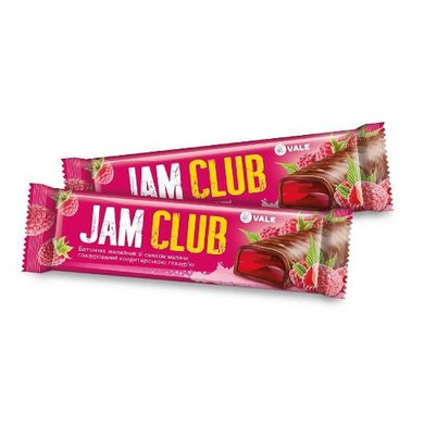 Желейний батончик VALE Jam Club Малина 40 г