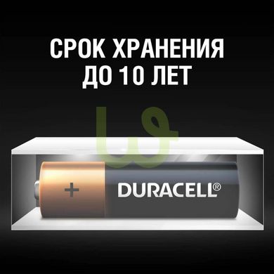 Мініпальчикові батарейки Duracell AAA R03P/1.5V - 4 шт