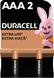 Мініпальчикові батарейки Duracell AAA R03P/1.5V - 2 шт