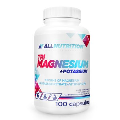 Магній в 3 формах Allnutrition TRI Magnesium 100 капсул