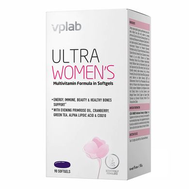 Мультивітамін для жінок VPLab Women's Multivitamin 90 капсул