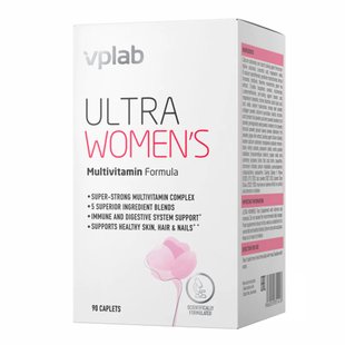 Мультивітамін для жінок VPLab Women Multivitamin Formula 90 капсул