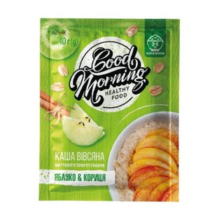 Вівсяна каша Vale Good Morning Oatmeal Яблуко-Кориця 30 шт x 40 г