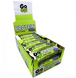 Протеїновий батончик GoOn Nutrition Crisp Bar Карамель-Арахіс 24x50 г