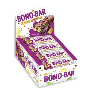 Мюсли батончик VALE Bono Bar Original Muesli Слива 20x40 г