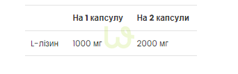 Амінокислота L-лізин VPLab L-Lysine 90 капсул