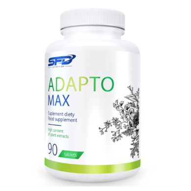 Экстрактов ашвагандхи и шиповника SFD Nutrition Adapto Max 90 таблеток