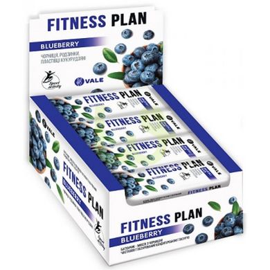 Мюсли батончик VALE Fitness Plan Muesli Bar Черника 30x25 г