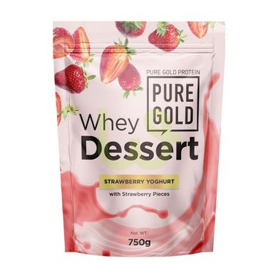 Протеїн для десертів Pure Gold Whey Dessert Полуничний йогурт 750 г