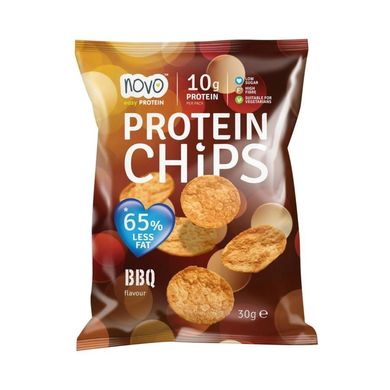 Протеїнові чіпси Novo Nutrition Protein Chips Барбекю 30 г