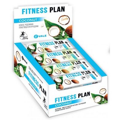 Мюсли батончик VALE Fitness Plan Muesli Bar Кокос 30x25 г