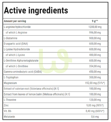 Комплекс перед сном Trec Nutrition Sleep-ER Апельсин 9 г