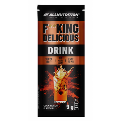 Бескалорийный напиток Allnutrition Fitking Delicious Drink Кола-Лимон 9 г