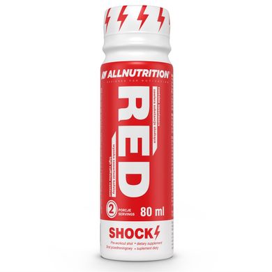 Передтренувальний шот Allnutrition Red Shok Shot 80 мл