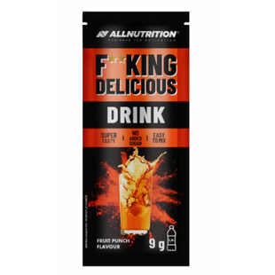 Безкалорійний напій Allnutrition Fitking Delicious Drink Фруктовий пунш 9 г