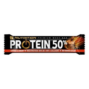 Протеиновый батончик GoOn Nutrition Protein Bar 50% Крем-печенье 24x40 г