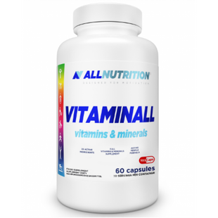 Комплекс вітамінів та мінералів Allnutrition VitaminAll 60 капсул