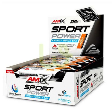 Енергетичний батончик Amix Sport Power Energi Snack Bar Апельсин-Кава 20x45 г