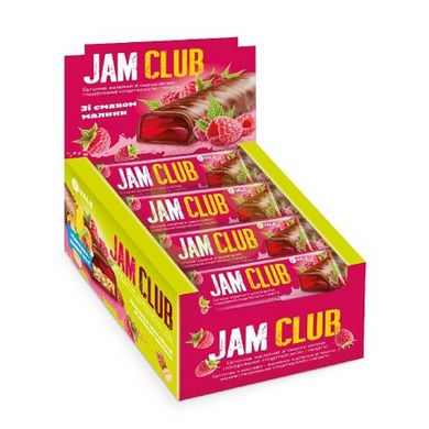 Желейный батончик VALE Jam Club Малина 24x40 г