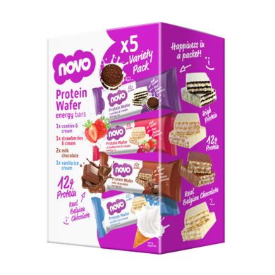 Вафельний батончик Novo Nutrition Wafer Multi Pack 5 шт