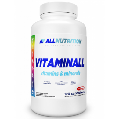 Комплекс вітамінів та мінералів Allnutrition VitaminAll 120 капсул