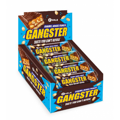 Батончик VALE Gangster Карамель-Орех-Арахис 20x50 г