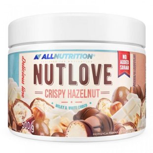 Шоколадний крем Allnutrition Nut Love Білий шоколад-Фундук 500 г