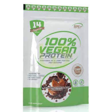 Протеїн рослинний Superior 100% Vegan Protein Солена карамель 500 г