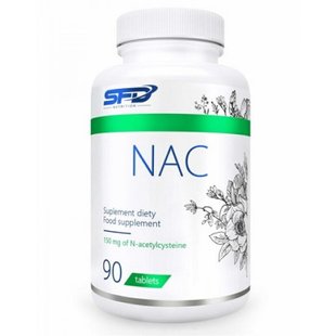 Амінокислота N-ацетил L-цистеїн SFD Nutrition Nac 90 таблеток